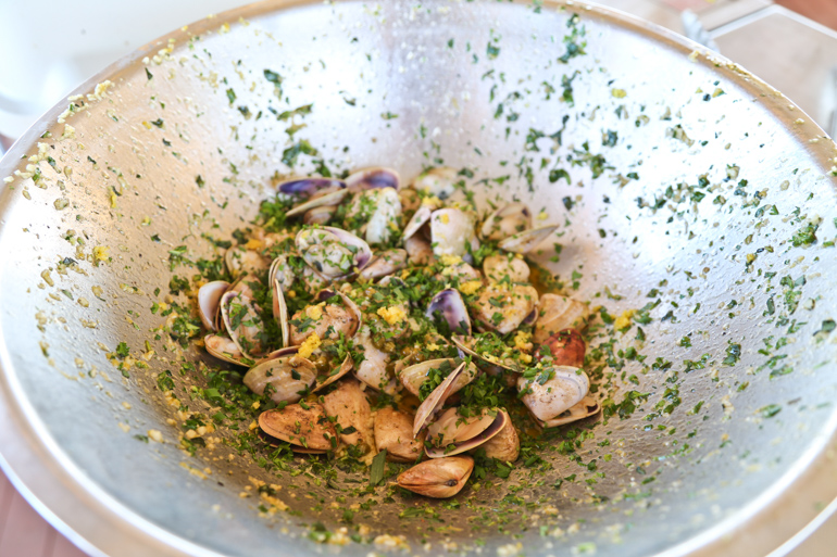 From bait to plate – top restaurants snapping up SA pipis Goolwa pipis with garlic, butter, tarragon, parsley capers and lemon.