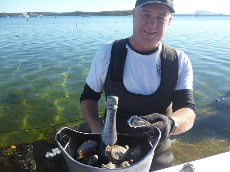 Chinese tourists love our Coffin Bay oysters